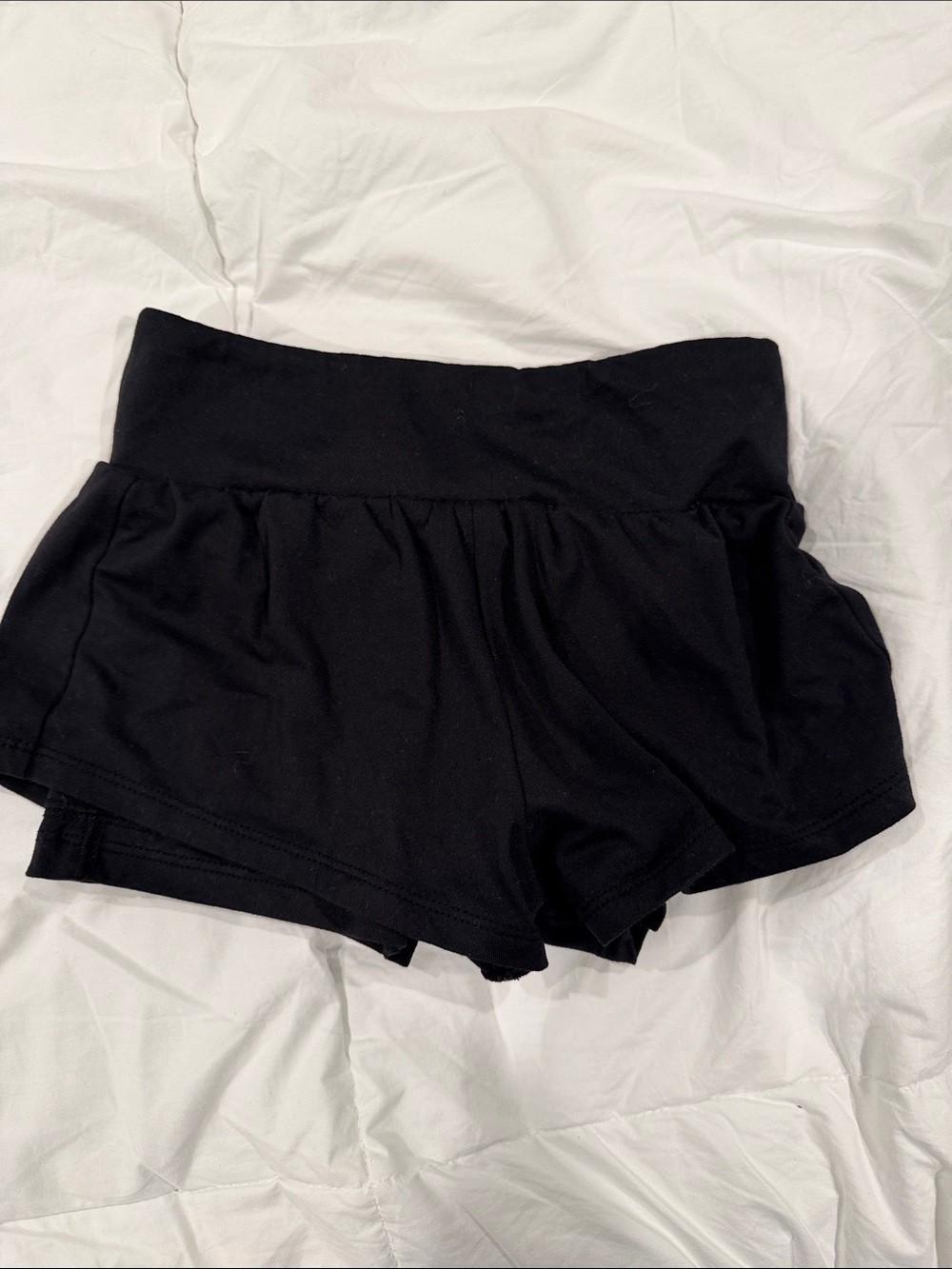 Crewcuts Black Girls' Athletic Skort Shorts